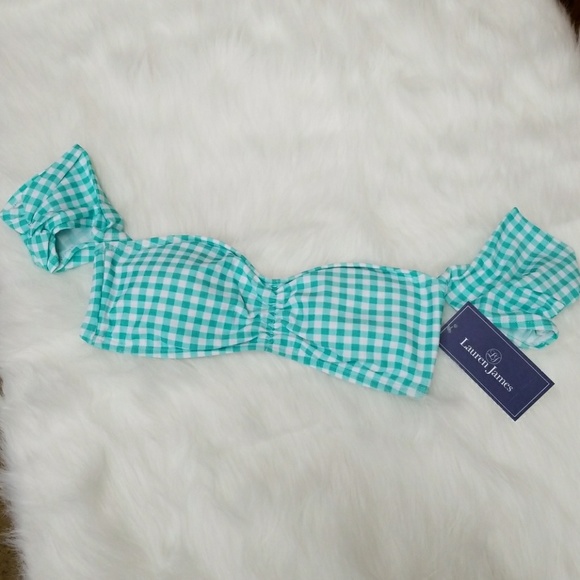 Lauren James Other - {NWT} Lauren James gingham bralette